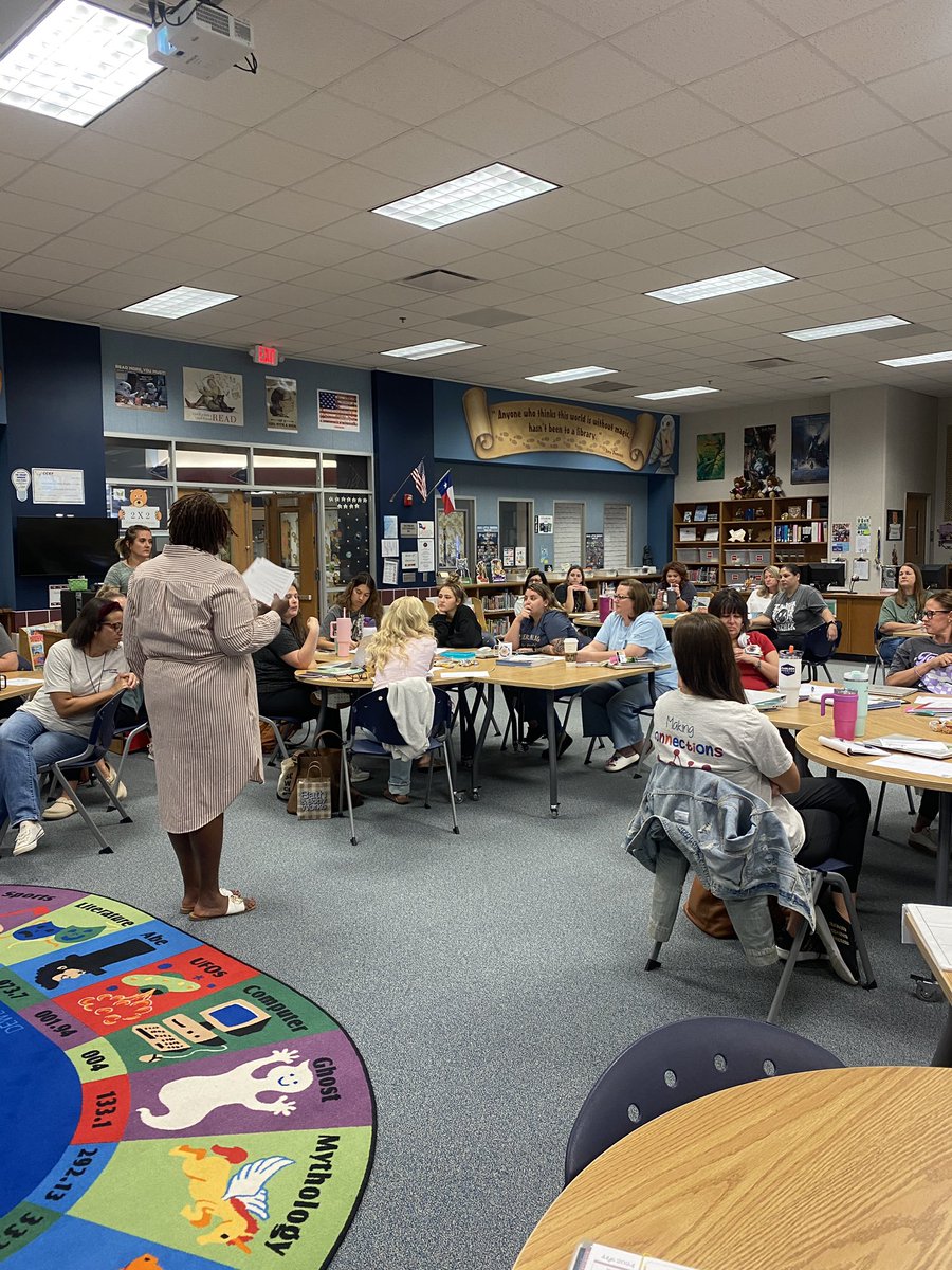 A huge thanks to <a href="/AlanaCoJack/">Alana Jackson</a> for joining us at Bauer today! We engaged in meaningful collaboration on student-centered instructional practices and explored ways to integrate science across all contents, making learning more connected and impactful for kids! #ccisdscience