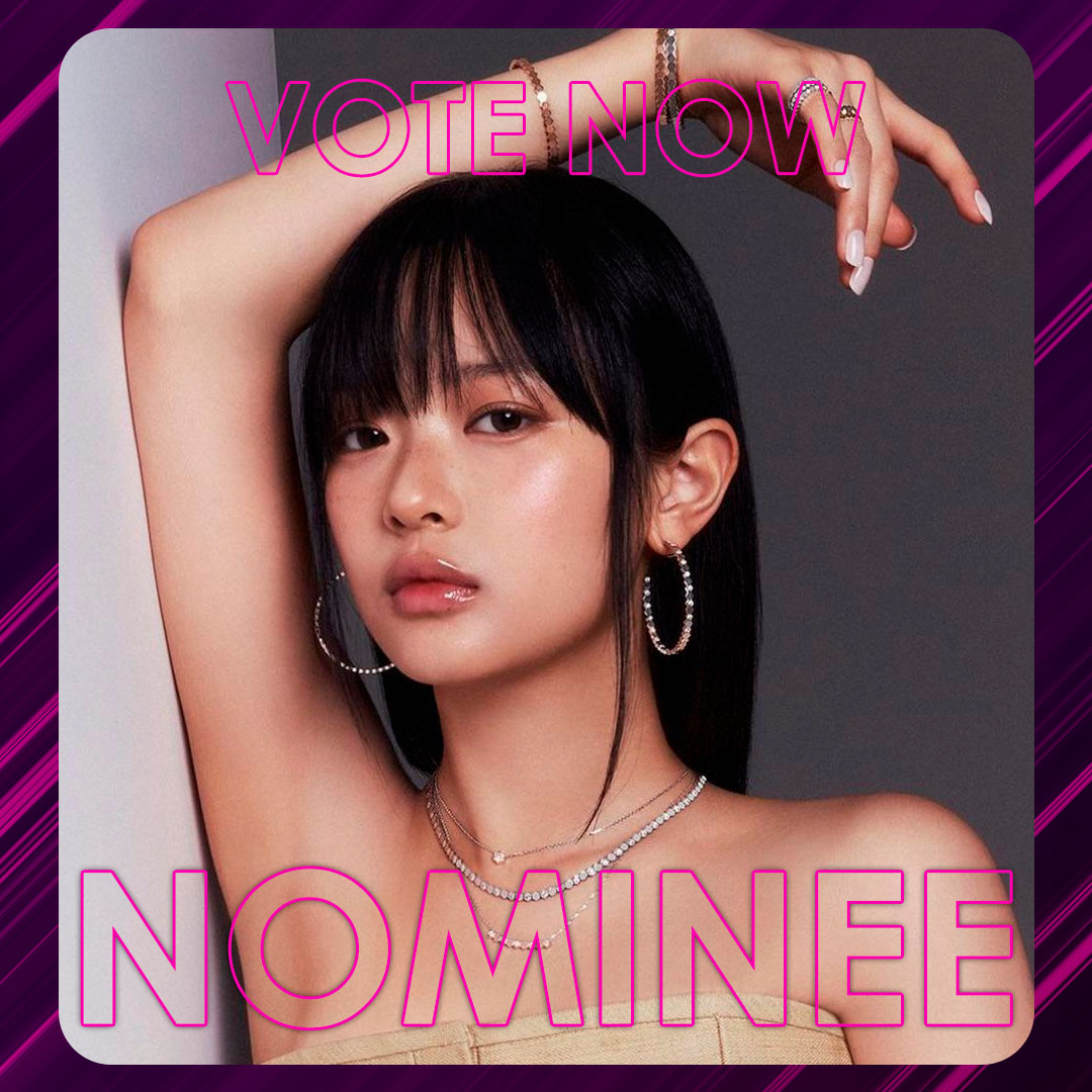 TOP100KPOP's tweet photo. HANNI (#NEWJEANS) is nominee for TOP 100 – Most Beautiful Faces Of K-POP in 2024!

👉 VOTE: https://t.co/2RuxcQsygA https://t.co/kmsRn9kkek