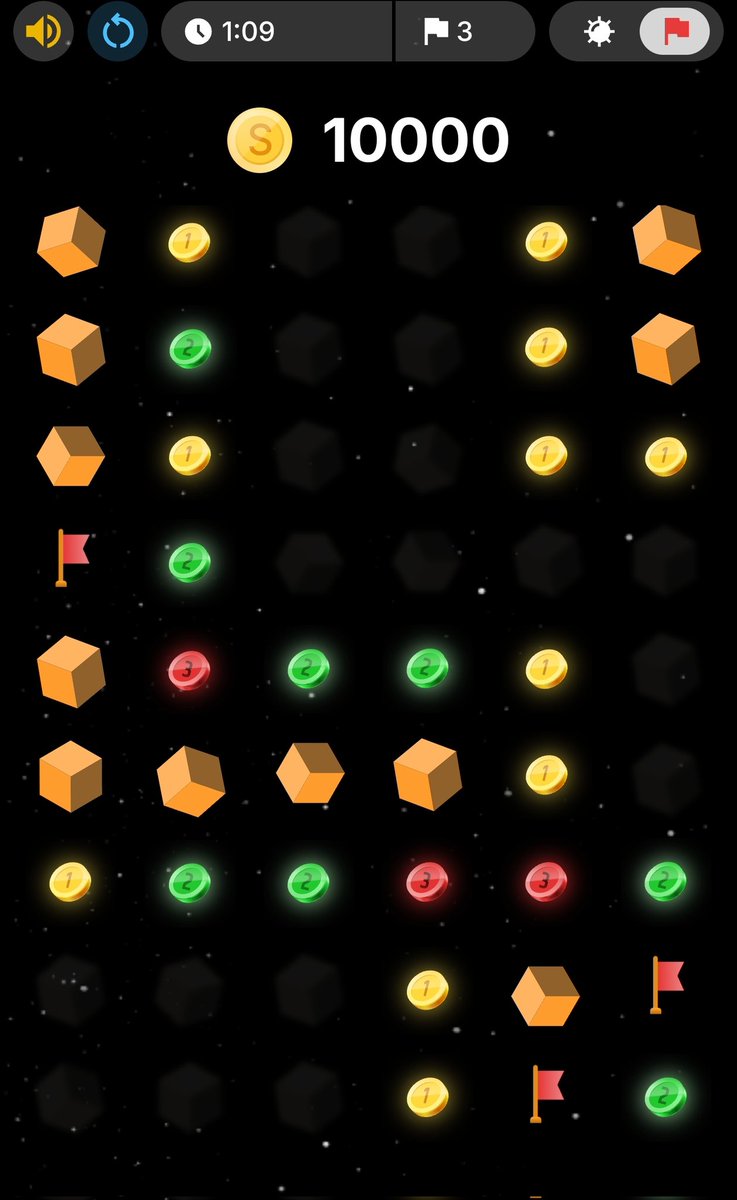 PookieonS0L's tweet photo. This ain't no nostalgia, this ain't even based of on minesweeper
There are people on the leaderboard already
If you can play this, comment below⚠️
#BybitCoinsweeper #Bybit50M #bybit https://t.co/MzXdjRv10Y