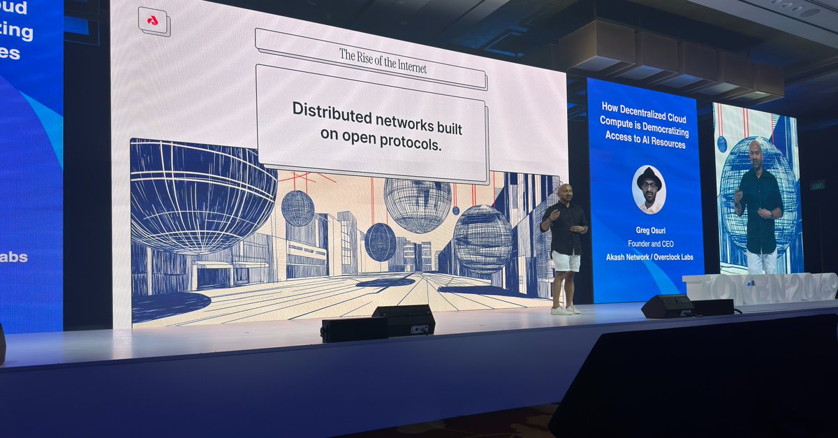 akashnet's tweet image. Korea Blockchain Week in Seoul and Token2049 in Singapore were a massive success for the Akash core team and community.

Over two full weeks of productive presentations, panels, and conversations with developers, users, and people who believe in truly open-source and…