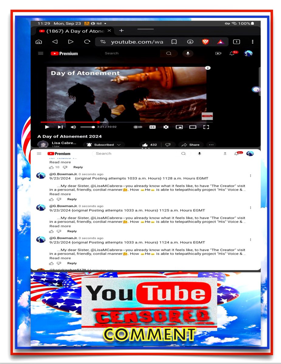 gbjay's tweet image. 🗿youtu.be/83U4EKNhawM?si… #funny🤡, I'm  NOT #Kanye, #KyrieIrving, nor #CandaceOwens, yet there are a lot of COVERT #barriers to #prevent #Ppl from seeing My #Posts #Comments #Tweets, #WHY🤔? @TeeLee701 🤷🏿‍♂️🤣😆😉! #KTC #APTTMH #MHOE #YAH↩️
   ---GBJ😎