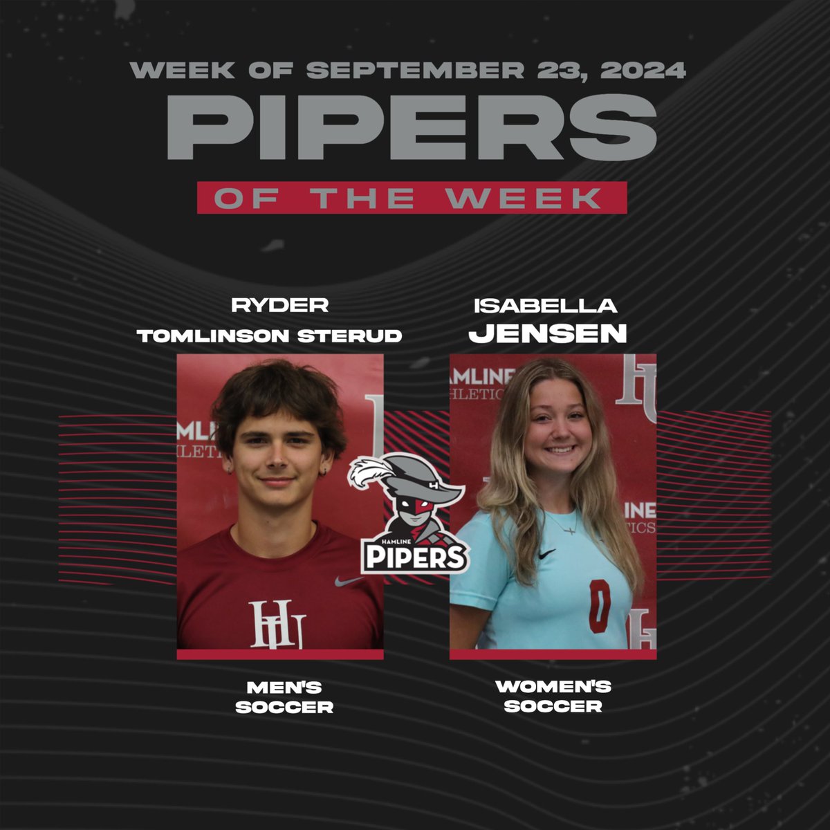 Hamline Athletics tweet media