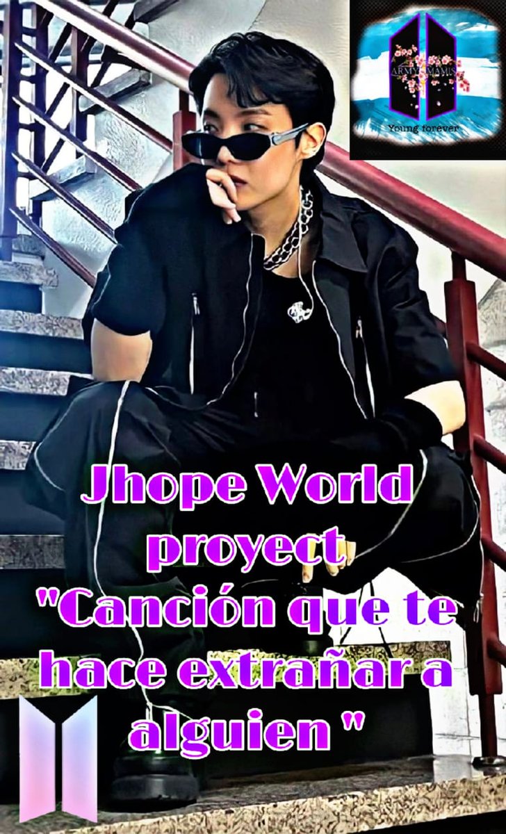 ADRIIBEN10's tweet photo. DÍA 8 ☀💜
Canción que te haga extrañar a alguien 🥺🤭 la mía 👇🎵🎶
https://t.co/ARBx158urI
#armymamis
#armymamisarg
#jhope
#bts
#hopeworld
#cuentaregresiva https://t.co/tVQDLuFA03