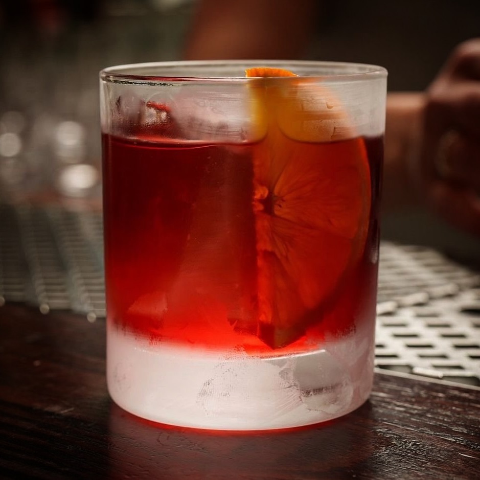 THE LAST NEGRONI OF SUMMER
-
The Watermelon Negroni, from our friends <a href="/schofields/">Schofields Insurance</a>.bar is this month’s Negroni going out to all our Negroni Society members. Bright, fruity and aromatic, this is a delicious late Summer twist. 
It is, as they say, a banger.… instagr.am/p/DARZCOJMklO/