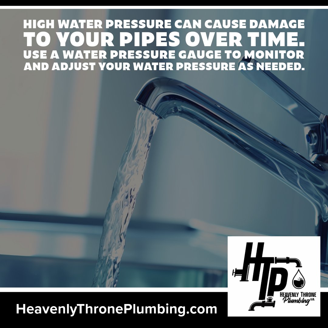 htplumbing's tweet photo. 🚱 High water pressure can cause damage to your pipes over time. Use a water pressure gauge to monitor and adjust your water pressure as needed.

The Best Plumbing Services Near Me: https://t.co/qAY1Y9wSzH

🤔 Know Your Water Pressure!

#WaterPressure #Plu... https://t.co/zM3BPcSUQs