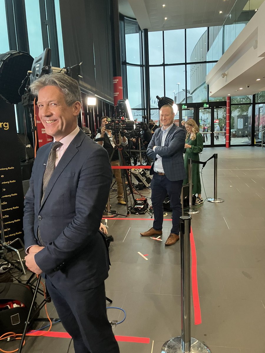 When everyone else leaves #LabourConferece24 the BBC political editors still there broadcasting to their respective regions <a href="/bbcmartynoates/">Martyn Oates</a> <a href="/robmayor/">Rob Mayor</a> and <a href="/charlotte_bbc/">Charlotte Wright</a>