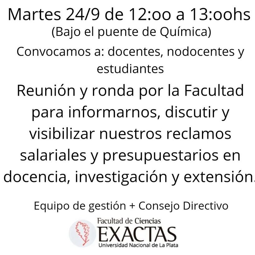 Exactas | UNLP tweet media