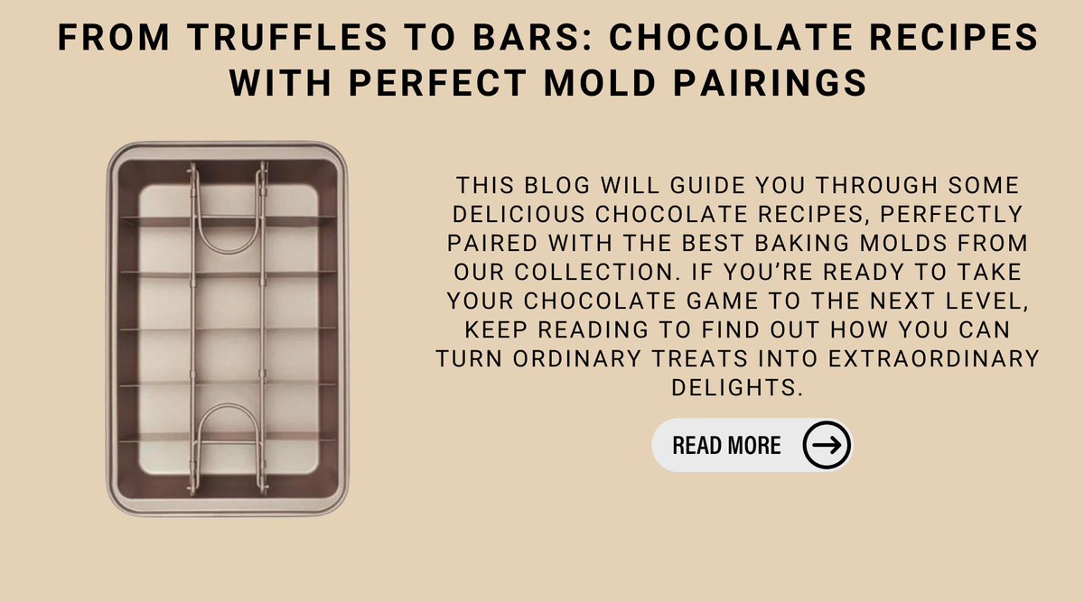 bake_everything's tweet photo. Decadent Truffles: The Perfect Bite-Sized Delight

Pair your truffles with round or heart-shaped molds for a delightful presentation.
Infuse flavors like raspberry, hazelnut, or espresso to elevate your truffles.

Blog Link: https://t.co/Tp0S51OQtO https://t.co/lm2F2utQLM