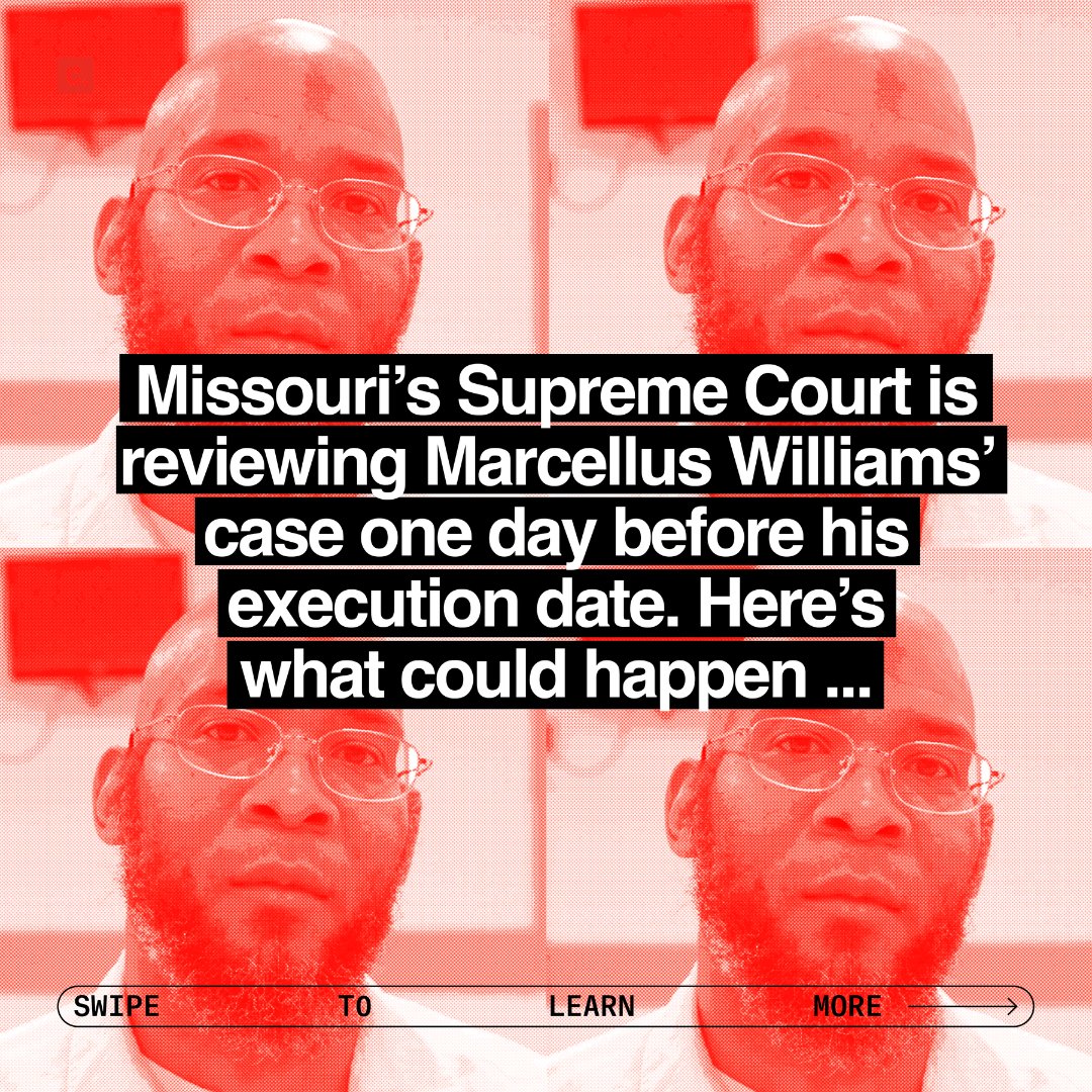 Change's tweet photo. To help the Innocence Project and the Midwest Innocence Project stop Marcellus Williams’ execution, keep calling/emailing Gov. Parson until Marcellus gets justice: https://t.co/sER4mFCMWj

To read or sign a petition calling on the governor to stop his execution, head to https://t.co/9KSzUZnQ1g.

@innocence @The_MIP

#marcelluswilliams #missouri