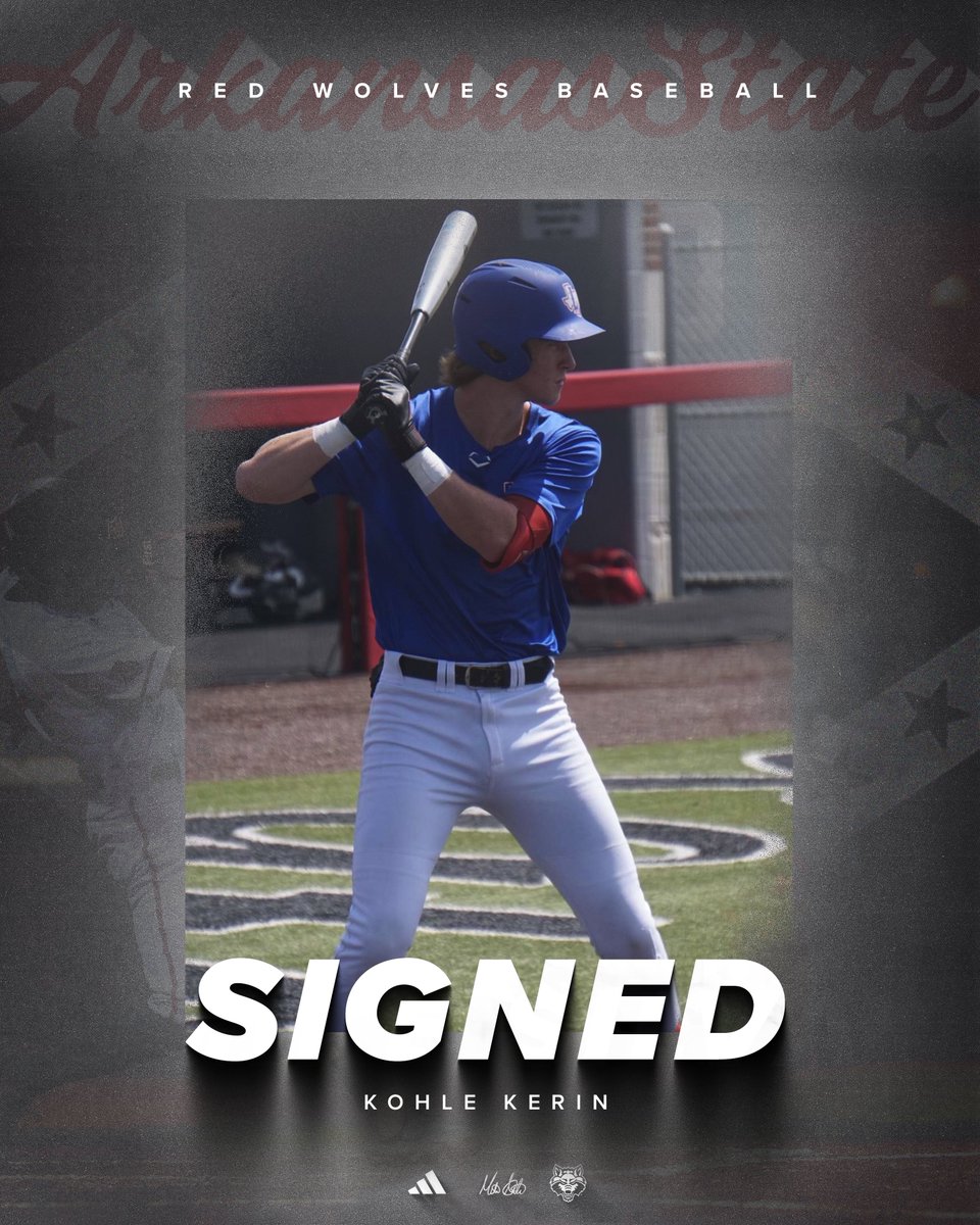 Welcome to The Pack❗️❗️❗️

🐺 Kohle Kerin
⚾️ OF | R/R
📍 Lubbock, Texas | Southeast CC (Neb.)
⬛️ Earned NJCAA Region 9 First Team honors in 2024 and NJCAA Region 9 Second Team honors in 2023.

#WolvesUp