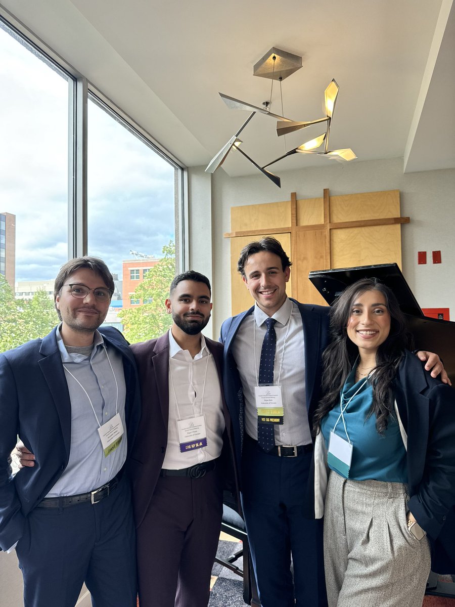 ragavchona's tweet photo. Represented @uoftmedicine this past weekend at the @CFMSFEMC Annual General Meeting in Moncton, NB. 

It was an amazing experience connecting with inspiring medical student leaders from across the country and meeting my fellow VP Externals in person.

#CFMSAGM2024 #FutureDoctors https://t.co/n0spZrQDKV