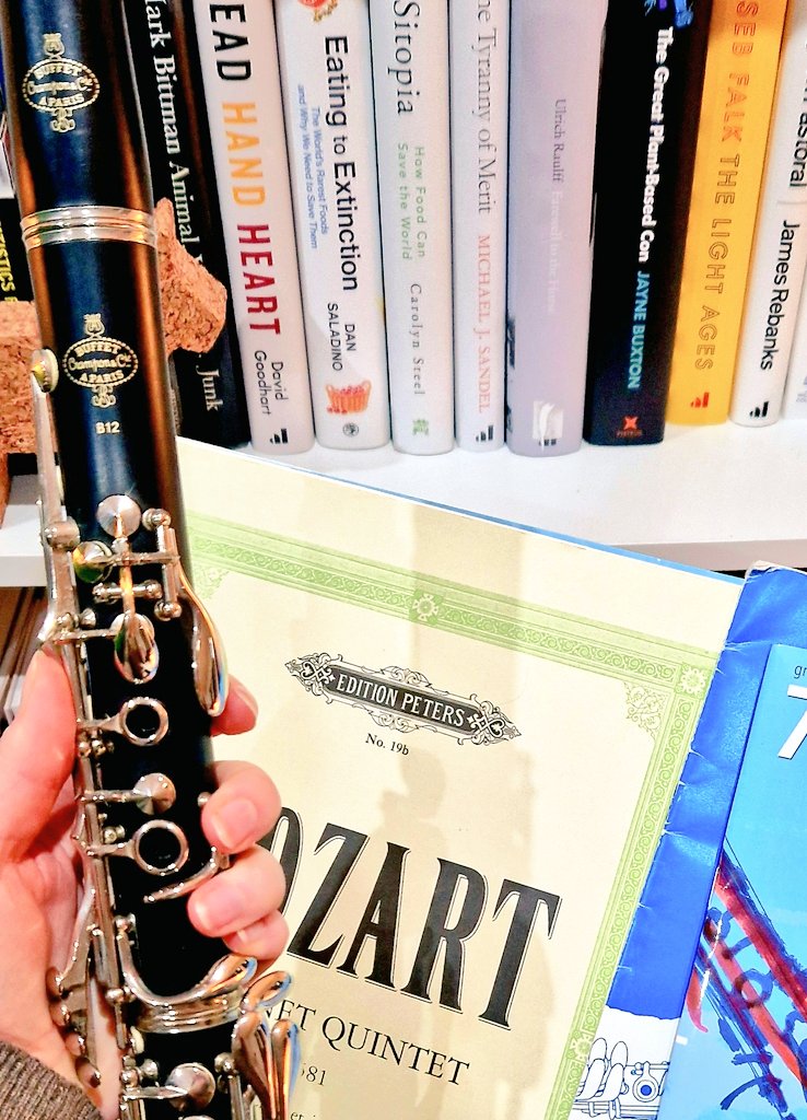 New appreciation for muscle memory... after well over a decade, I finally decided to get my clarinet out for a wee spin - remembered some of the notes!

Classical music has accompanied my whole life. So many amazing memories of moments, orchestras and choirs flooding back to me!