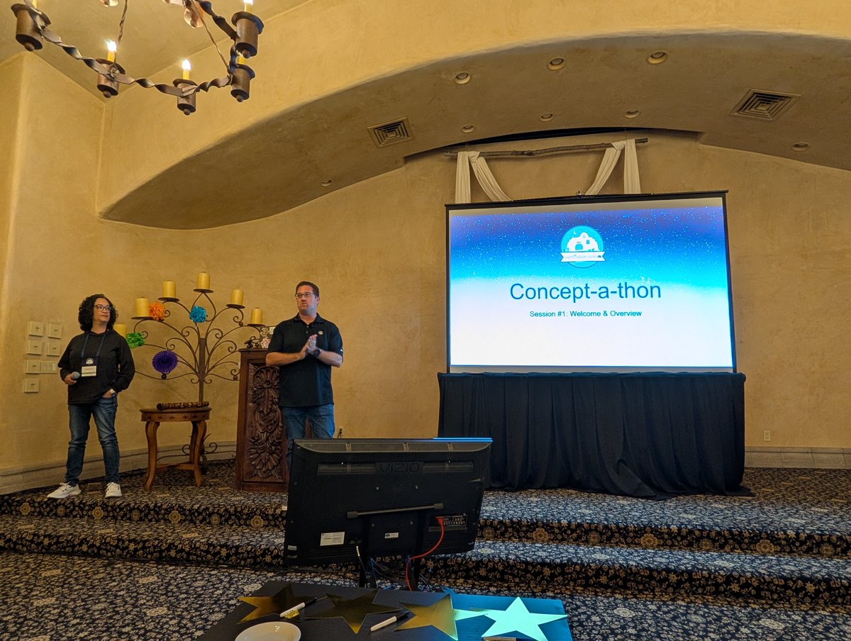 Woo hoo! We are so excited to have Ian &amp; Andi from Karbon kick off and lead us through the Concept-a-thon! Campers will work together to form and present am accounting concept to their fellow campers! A winner will be announced on Wednesday, stay tuned!