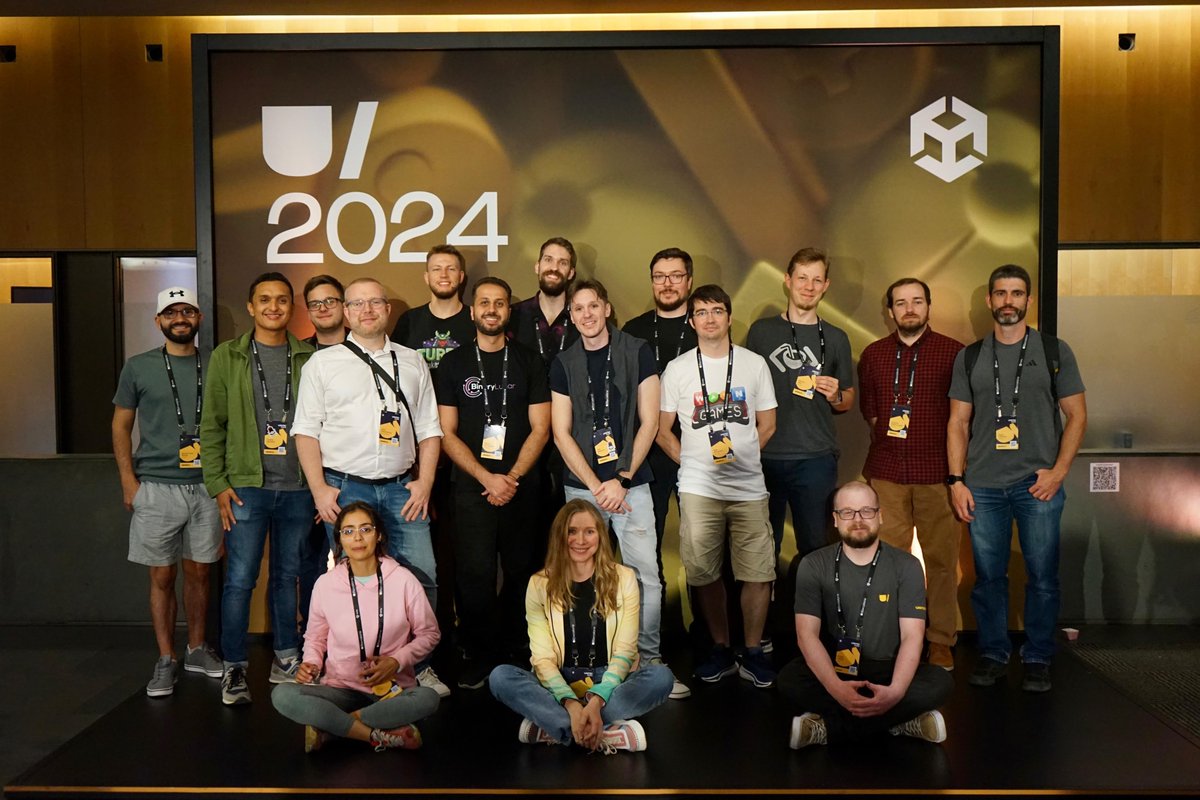 UnityAdventure's tweet image. 🌟 Amazing experience at #Unite2024 in Barcelona!
🤩 Big thanks to @unity and everyone who shared this moment with me.
🚀 I’m leaving full of enthusiasm and excitement for the future of Unity.