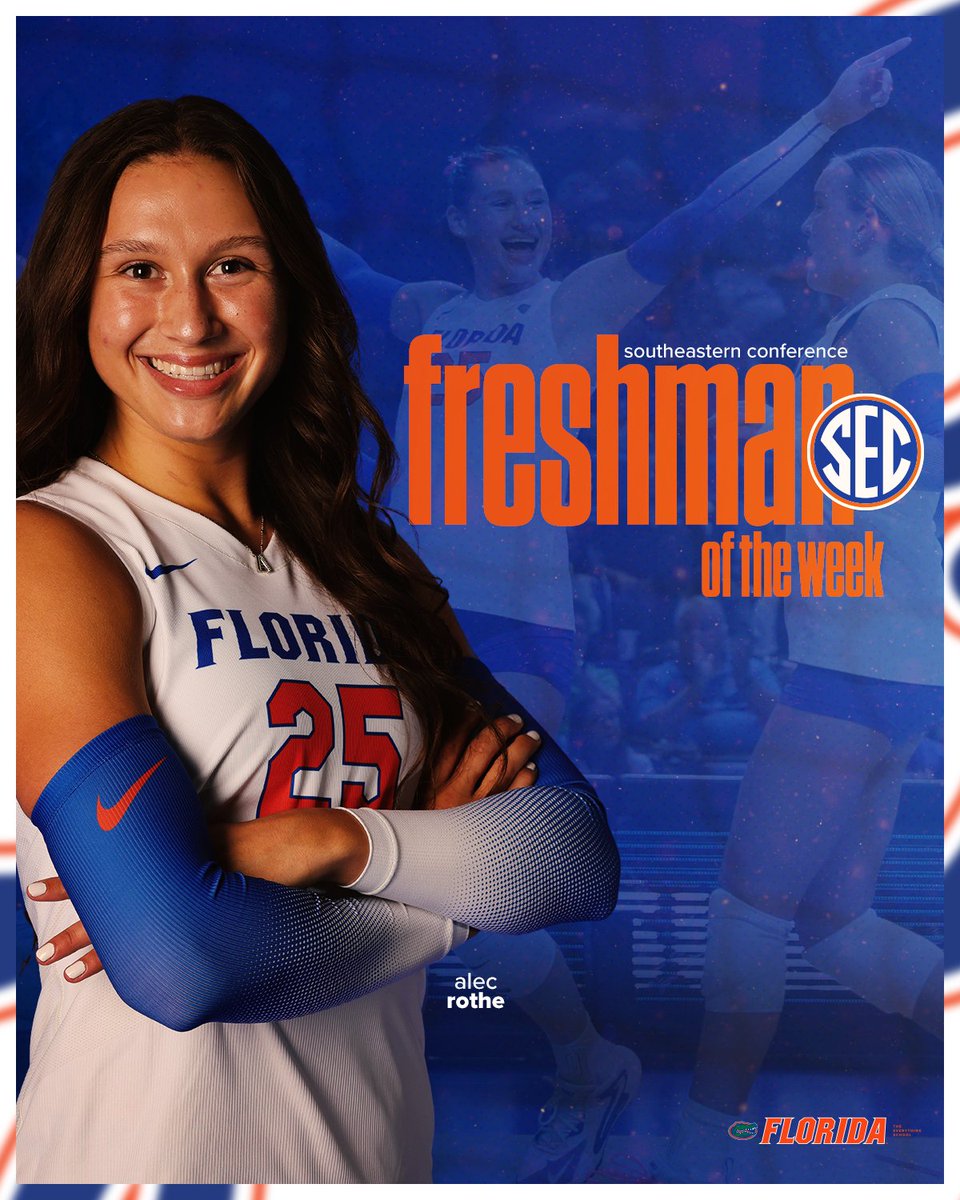 ⭐️SEC Awards dropped⭐️

Alec Rothe is your SEC Freshman of the Week ‼️

#GoGators
bit.ly/3zxobAL
