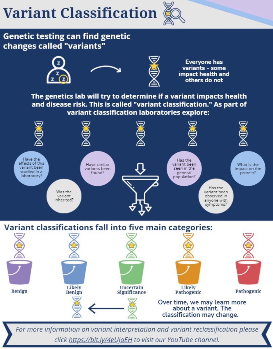 duniya888's tweet photo. Variant classification in genetics 🧬 

* Classification helps genetic counselors and clinicians assess the risk of genetic conditions and guides patient management and treatment.
#Genetics https://t.co/HfiRoit1Rn