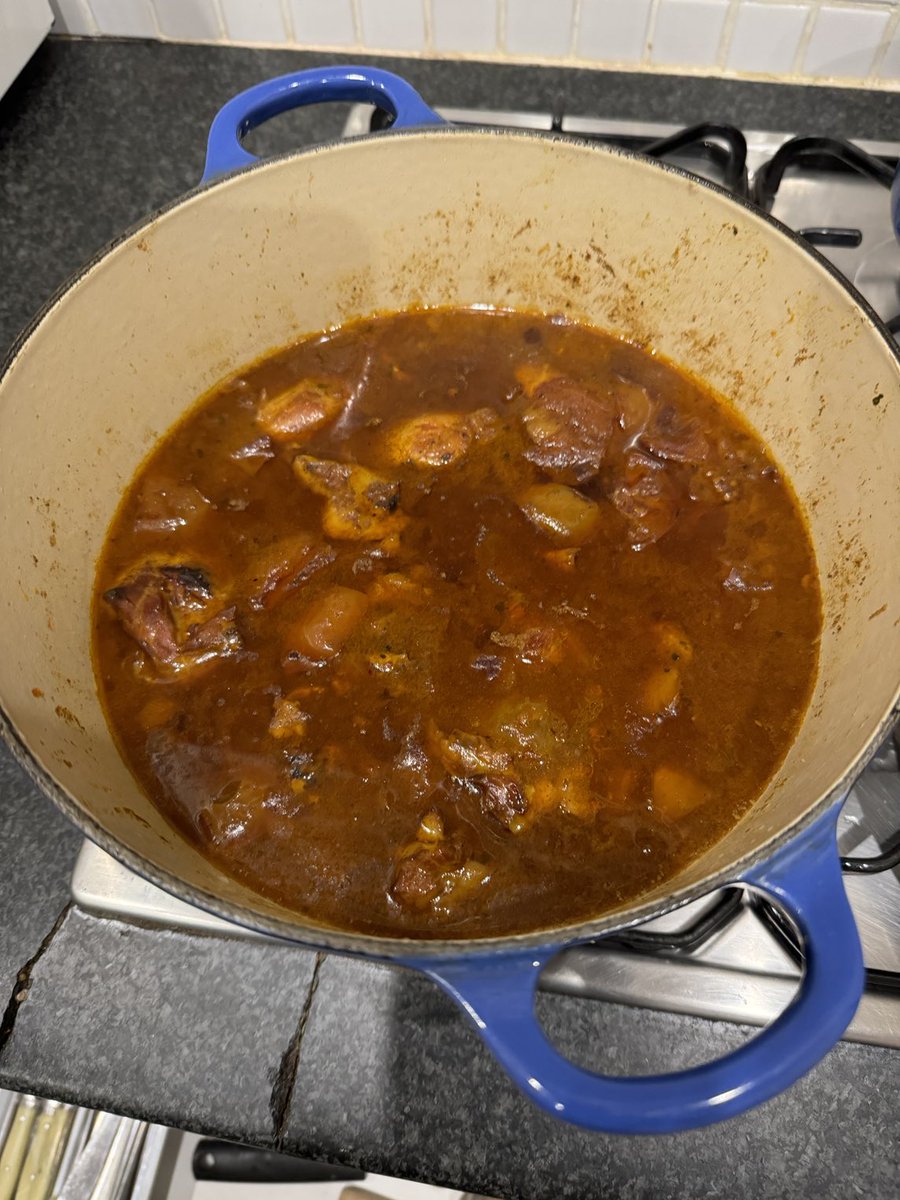 This is how it ended. I enjoyed them bones. Home cooked meals are great.