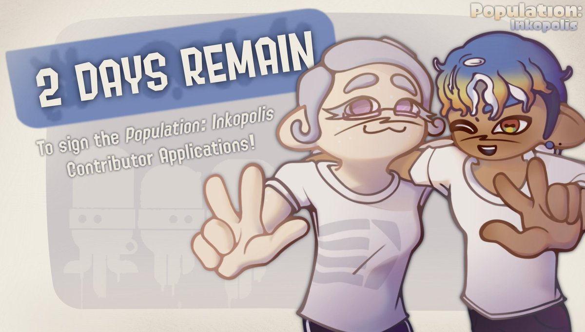 Hey creators! ★彡 2 days left to sign the contributor applications? It’s true! You don’t have much more time…!
