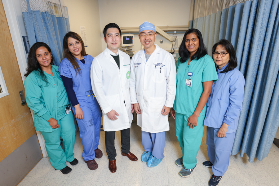 Cardiologists <a href="/Newark_Beth/">Newark Beth Israel Medical Center</a> recently performed <a href="/RWJBarnabas/">RWJBarnabas</a> Health's 1st LimFlow advanced minimally invasive procedure in our Cath Lab, bypassing blocked arteries in the leg, restoring blood flow to the foot. Learn more or refer a patient at 973-926-7852
#LimbSaving  #CathLab