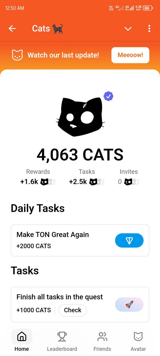 iamfahimpk's tweet photo. I spent 0.2 TON But I didn't receive 2000 $CATS
Please Release My 2000 $CATS
.
@Cats_telegram @Mohsin_71 
Mohsin Bhai Please Help i joined from your referral link. https://t.co/l57tVqQaBL
