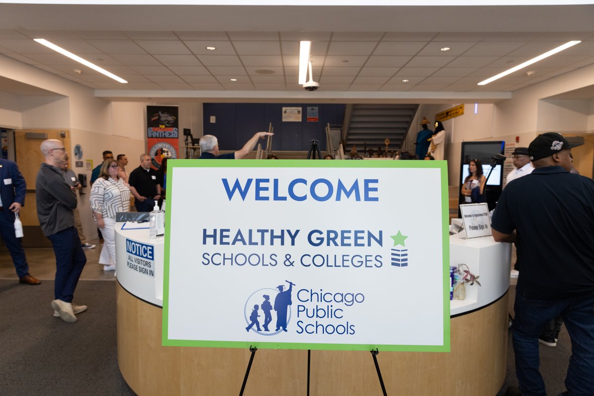 Recently <a href="/ChiPubSchools/">CPS - Chicago Public Schools</a> hosted the annual Healthy Green Schools &amp; Colleges Summer Summit where school leaders, facilities professionals and industry representatives gathered from all over the country. Read all about it!
#HealthySchools #GreenSchools
shorturl.at/uVPsR
📸 CPS