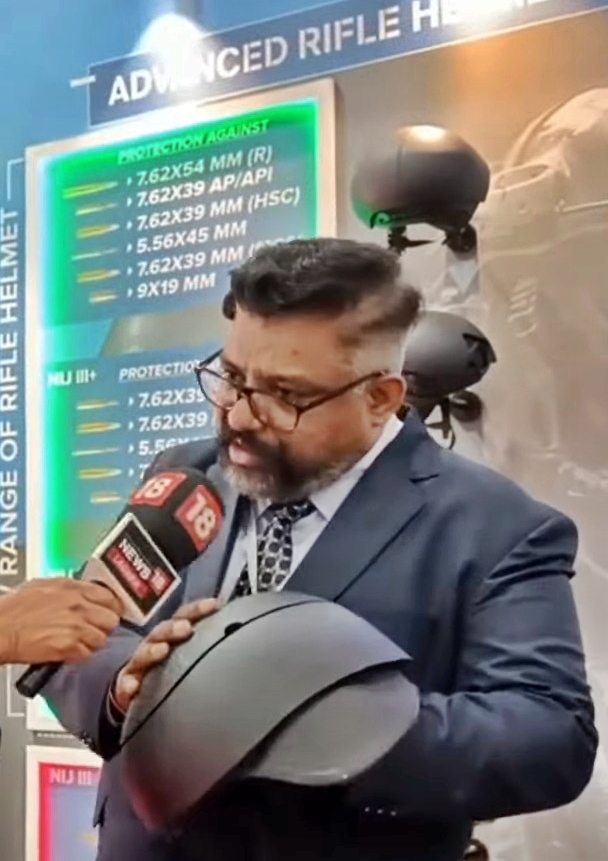 Kunal_Biswas707's tweet image. Since their been talk about Indian military combat helmets, #SMPP have displayed some really good stuff specially a new generation of their signature combat helmet which can resist 7.62NATO &amp;amp; 7.62M43 &amp;amp; modern plate carriers &amp;amp; plates at HIMTECH Symposium. 🇮🇳👌
