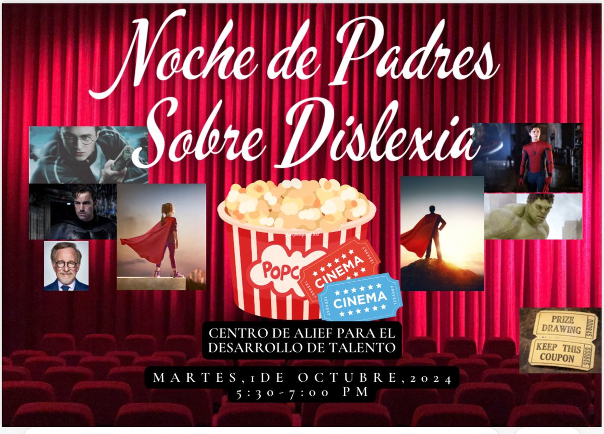 Alexander Elementary (@alexander_aisd) on Twitter photo October 1st!! 🎬🍿🎥 Help us kick start Dyslexia Awareness Month by joining <a href="/AISD_SpecialSer/">Alief ISD Special Services</a> for a fun & engaging night for parents to learn more about Dyslexia and how we meet the needs of students in our Alief ISD community. Snacks and entertainment will be provided. 🍿🎬🎥 October 1st!! 🎬🍿🎥 Help us kick start Dyslexia Awareness Month by joining <a href="/AISD_SpecialSer/">Alief ISD Special Services</a> for a fun & engaging night for parents to learn more about Dyslexia and how we meet the needs of students in our Alief ISD community. Snacks and entertainment will be provided. 🍿🎬🎥