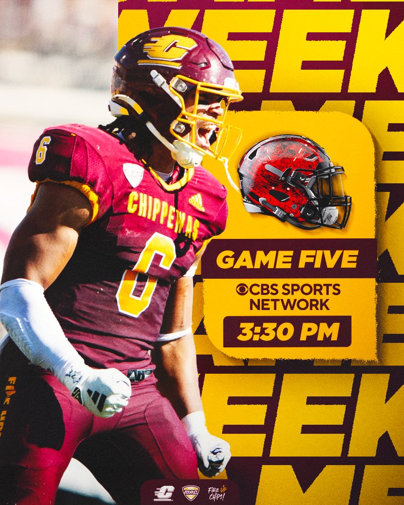 Back in Kelly/Shorts for the second week in a row! 📍

📅 Sat. Sept. 28th
⌚️ 3:30 PM
📺 CBSSN

#FireUpChips🔥⬆️🏈 | #PTS