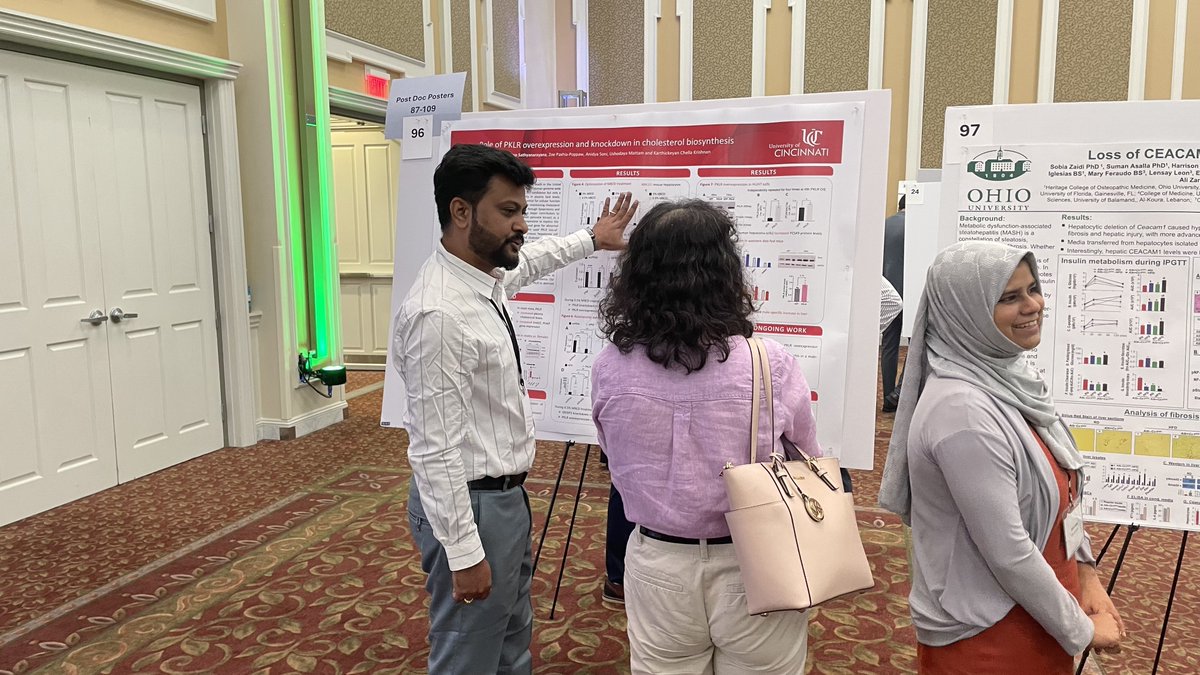 Karthick Chella-Krishnan, PhD (@karthick_phd) on Twitter photo The K lab had an amazing time at the 38th Annual Meeting of the Ohio Physiological Society (OPS)! 🎉 We presented posters and delivered oral talks. Huge congrats to <a href="/nobletalari/">Noble Kumar</a> for securing one of the top 5 Blitz Talk awards! 🏆 The K lab had an amazing time at the 38th Annual Meeting of the Ohio Physiological Society (OPS)! 🎉 We presented posters and delivered oral talks. Huge congrats to <a href="/nobletalari/">Noble Kumar</a> for securing one of the top 5 Blitz Talk awards! 🏆