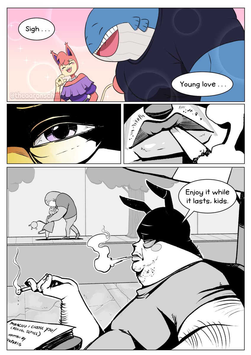 Hey, new Tinder Skitty comi-... wait. No! This is different! OH?! 👀 