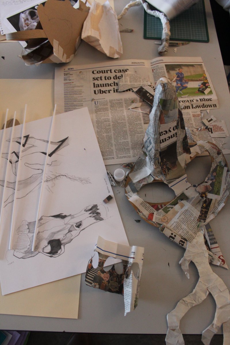 Portlethen Art and Design (@portyart) on Twitter photo Is it too early for Halloween? Either way we are working on some masks using wire, straws, tape, papier-mรขchรฉ and paper / card. Taking inspiration from a variety of flora and fauna - they are coming on nicely!
<a href="/PortyAcad/">PortlethenAcademy</a>
#ProudofPorty #Halloween2024 #ArtEducation Is it too early for Halloween? Either way we are working on some masks using wire, straws, tape, papier-mรขchรฉ and paper / card. Taking inspiration from a variety of flora and fauna - they are coming on nicely!
<a href="/PortyAcad/">PortlethenAcademy</a>
#ProudofPorty #Halloween2024 #ArtEducation