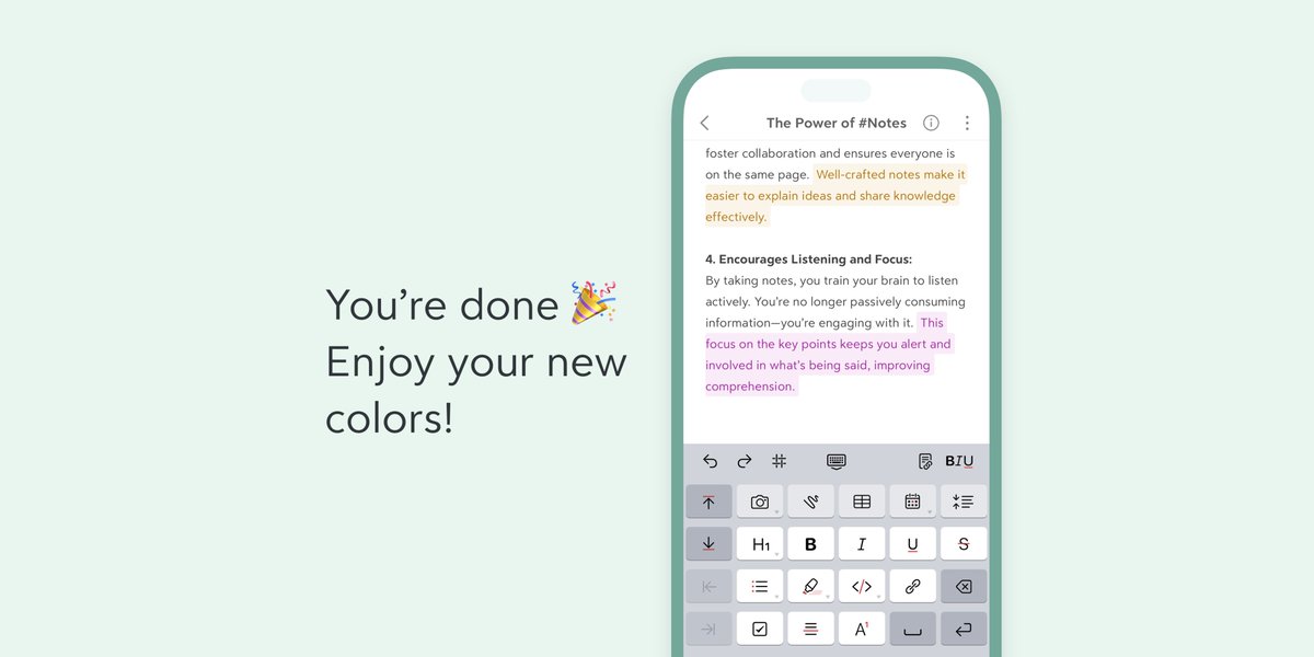 Bear - Markdown Notes tweet media