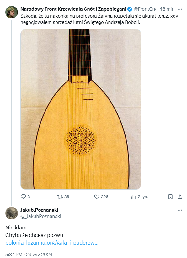 Narodowy Front Krzewienia Cnót i Zapobiegania Złu tweet media