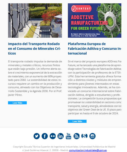 El boletín In-On de <a href="/industrialesupm/">Escuela Industriales</a> se hace eco de nuestro artículo de divulgación en <a href="/Conversation_E/">The Conversation ES</a> #ETSIIConectados