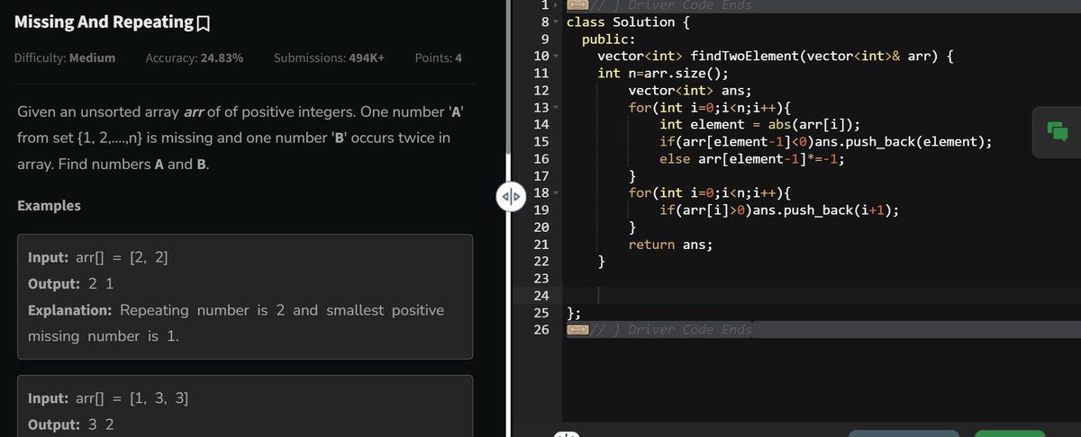 Pprratikk's tweet image. Day 12 of 21 days coding challenge
@geeksforgeeks
@DeutscheBank
#21DaysOfCoding #CodingChallenge #LearnToCode #GeekForGeeks #ING #DeutscheBank #geekstreak2024