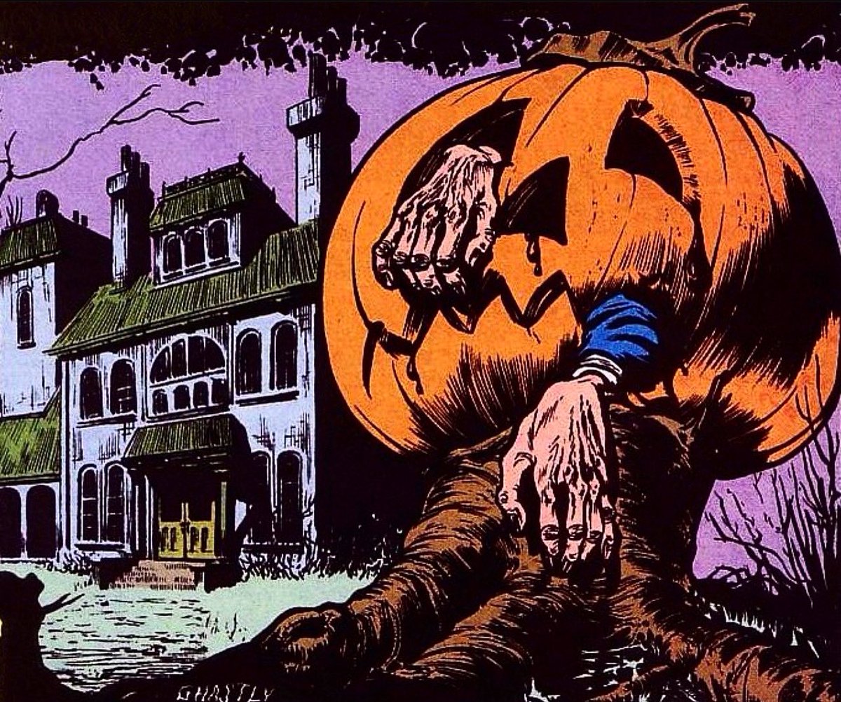 It’s the most wonderful time of the year 🎃🏚️

Art by Graham Ingels