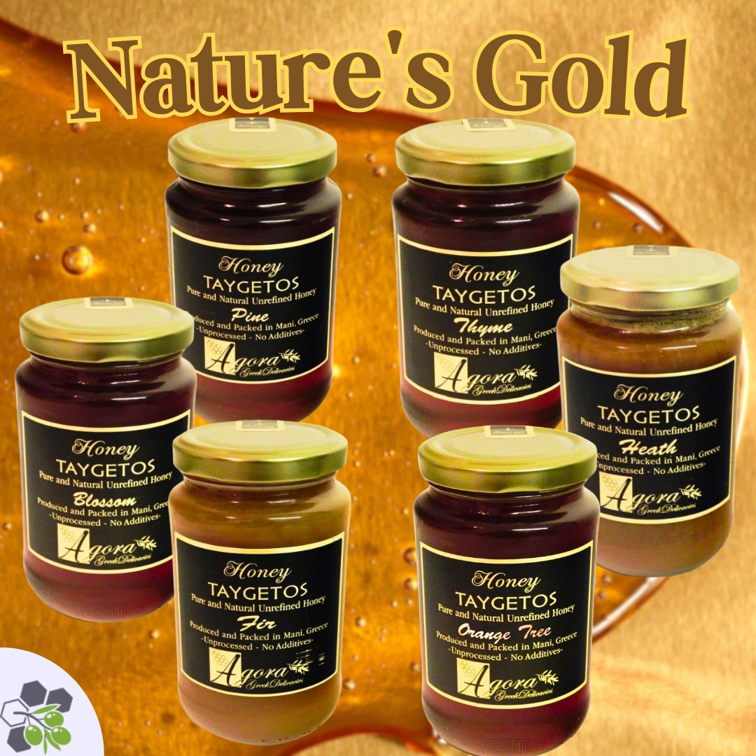 AgoraDelicacies's tweet photo. Indulge in the sweetness of nature! We have restocked our premium selection of honey sourced from the breathtaking slopes of Mount Taygetos in Messinia, Greece!

 Dive into the wholesome goodness of nature! 🍯
👉 Discover your new favourite honey: https://t.co/bI6KpBpOwv https://t.co/BBvlOO6eEf