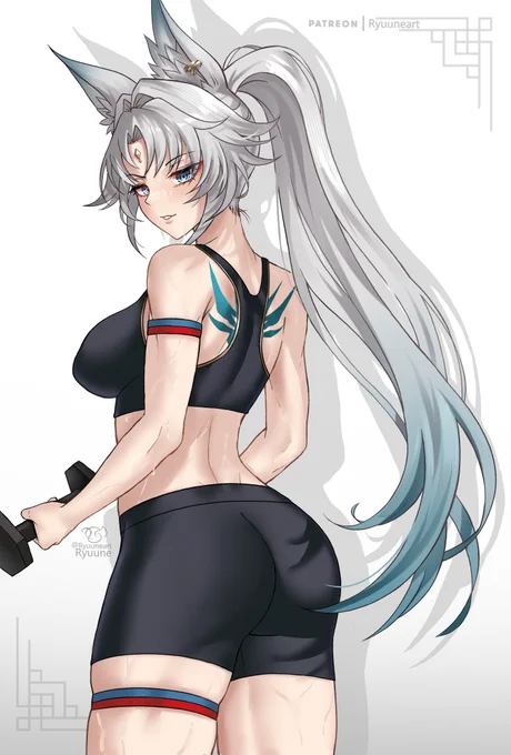 Time to do some exercise with Feixiao #HonkaiStarRail #スターレイル 