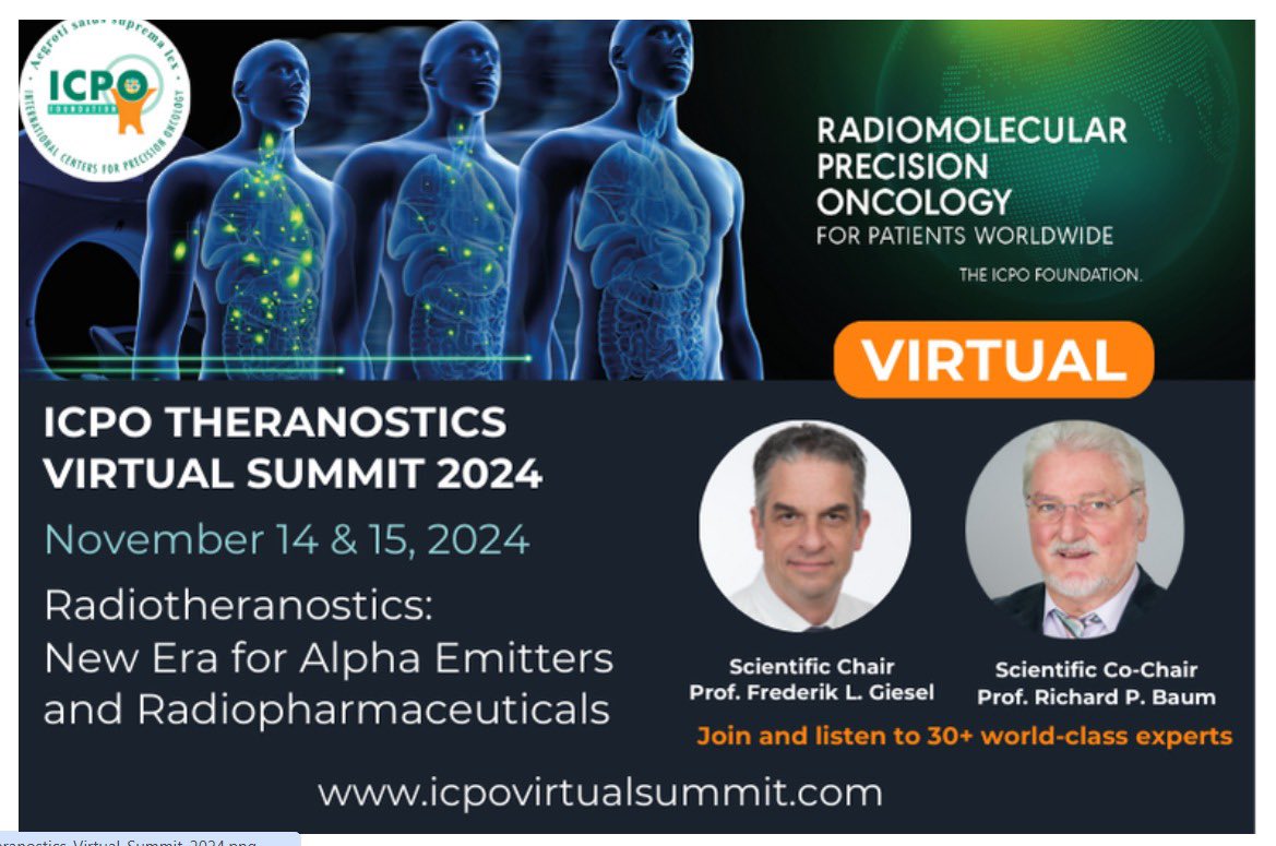 UroTeragLATAM (@uroteraglatam) on Twitter photo ICPO Theranostics Virtual Summit 2024!!
Regístrate con CÓDIGO PROMOCIONAL exclusivo para la comunidad UroTeragLATAM
Para conocer el código promocional del 60% de descuento, revisa tu email o suscríbete al newsletter en uroteraglatam.com
👇👇👇
<a href="/ICPO_Foundation/">ICPO Foundation</a> ICPO Theranostics Virtual Summit 2024!!
Regístrate con CÓDIGO PROMOCIONAL exclusivo para la comunidad UroTeragLATAM
Para conocer el código promocional del 60% de descuento, revisa tu email o suscríbete al newsletter en uroteraglatam.com
👇👇👇
<a href="/ICPO_Foundation/">ICPO Foundation</a>