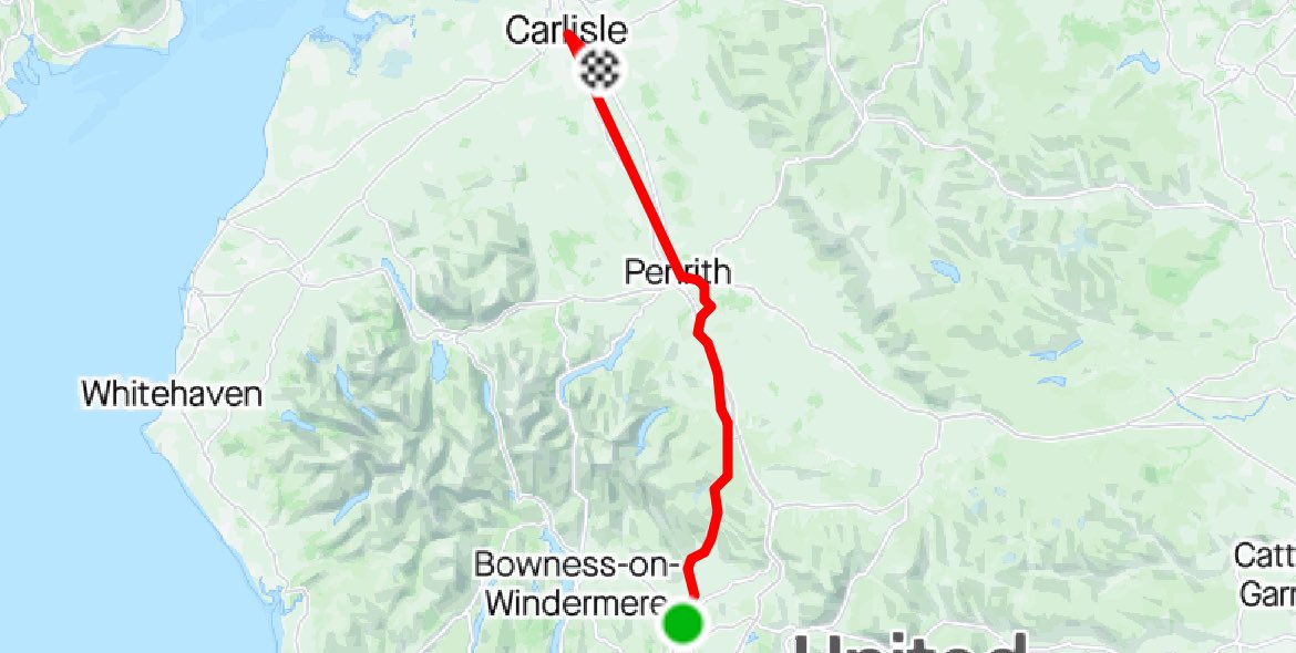 HSofG's tweet photo. 🚴♂️900km cycle Day 7 - 85km cycled today through the Lake District, over Shap summit to Carlisle. First rain, second puncture, and a new chain but all arrived safely.
👏Support TEAM HSOG900 by clicking https://t.co/I49UZ64U2E #TeamHSOG900 #HSOGGivingDay #WorldOfDifference https://t.co/QZSn2BLmln