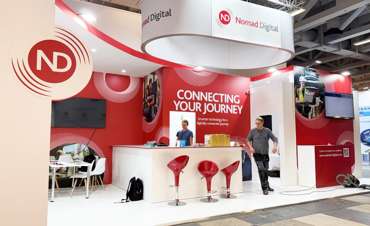 We’re putting the final touches to our booth and are excited to welcome our customers from tomorrow! Come visit us at Hall 4.1, Stand 260 to meet #TeamNomad

#InnoTrans2024 #InnoTrans #Connectivity #AI #Connect #Protect #Engage #Insight #PassengerCounting