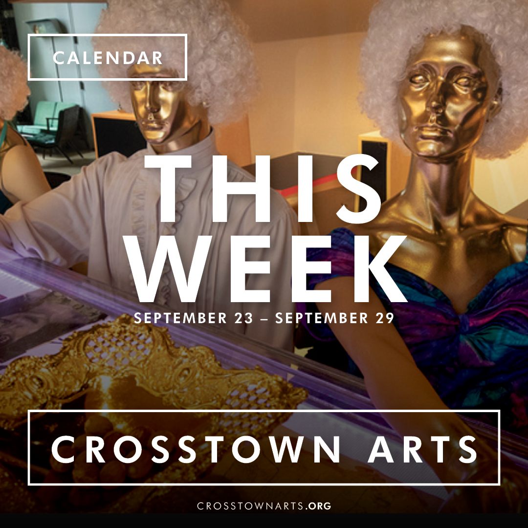 🎨🎶 This Week at Crosstown Arts! 🎶🎨

FREE Gallery Opening Reception + DJ + Chef Leah Getchel + Overly Sensitive Orchestra and much more
#CrosstownArts #MemphisEvents #LiveMusic #GalleryOpening