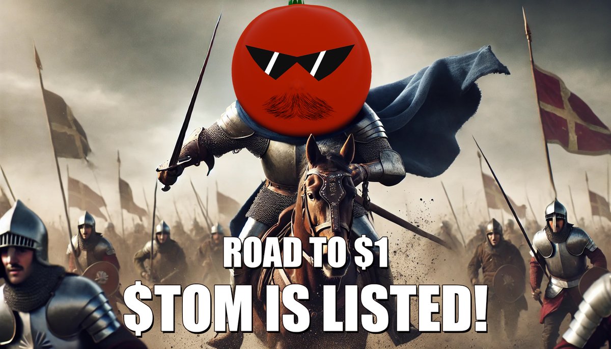 🍅 $TOM IS LISTED ON RAYDIUM! 💲🎉 

🔗 CA - Solana: tomDEqSDN1xdrcodffuwRDoGa8eMp7dZmS5fHGoUnvo

📈 Start trading: raydium.io/swap/?inputMin… 

👀View the chart: dexview.com/solana/tomDEqS… 

✔️ Claim your available presale tokens at: app.streamflow.finance/airdrops

Airdrop tokens will be