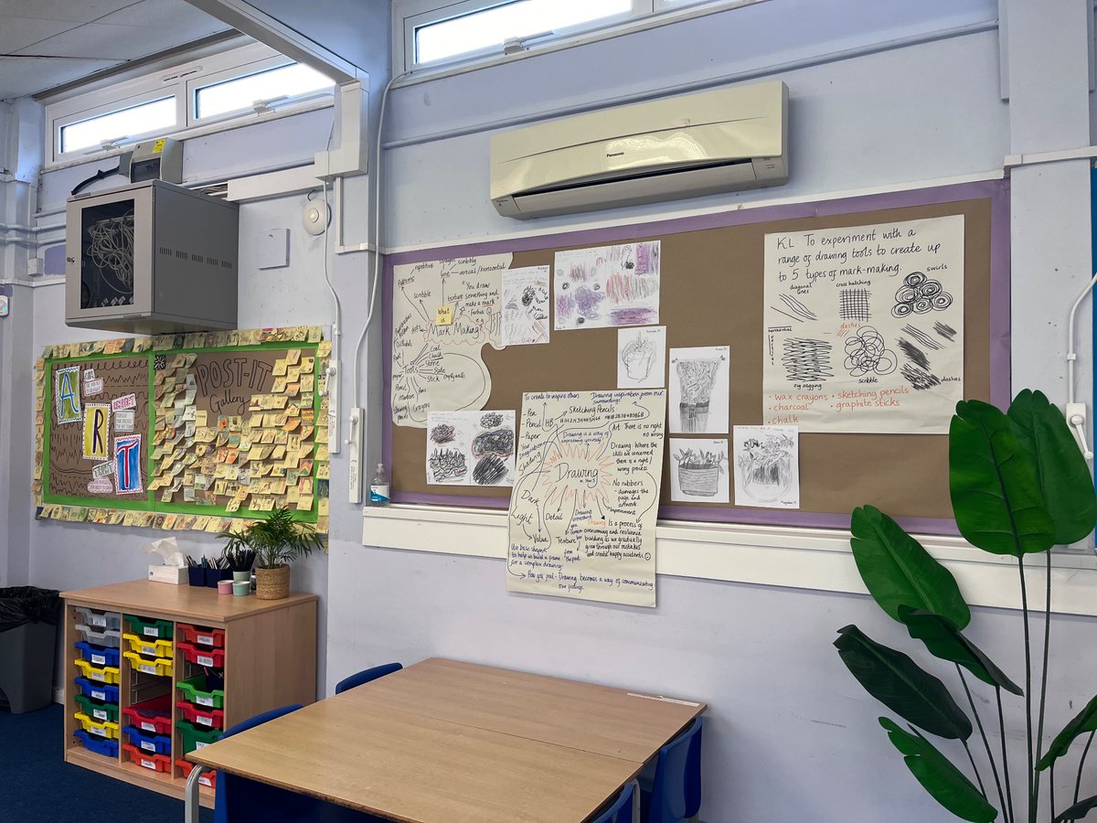 LHConceptual's tweet photo. Love watching the displays of the Art Room grow with children’s practice  @heathmereschool  - Watch this space, for more art goodness is on its way!! 🎨🌈✨

#everychildisanartist
@CEP_Wandsworth @wandsworthart https://t.co/IJN2pBsbO6