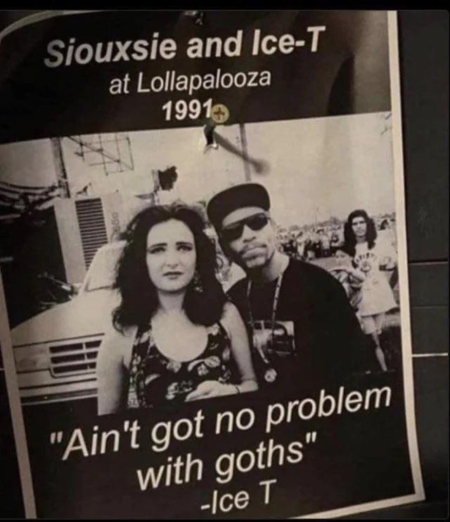 I keep saying hoodrats love goth bitches and no one believes me