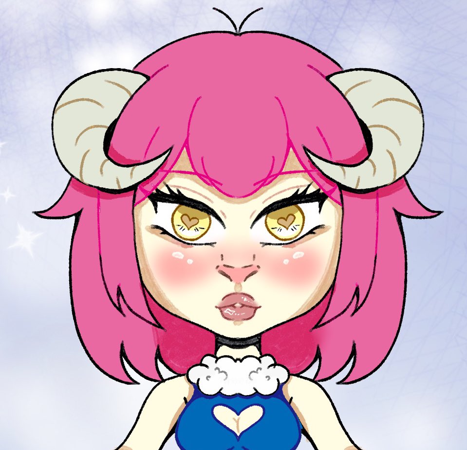 xivShampoo's tweet photo. Drew a revamp of an old OC. Her name is Qupid. 💖 if you want an OC drawn for a little icon, send them my way! I’d love the practice! 💖 https://t.co/x8xQOoYDwF