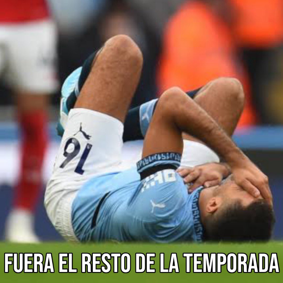 DeportenRedes's tweet photo. Rodri Hernández fuera el resto de la temporada para el Manchester City de Guardiola 

Rotura de ligamento cruzado! https://t.co/CMKemgyaTU