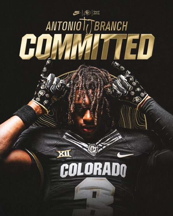 SWiltfong_'s tweet image. BREAKING: Miami Northwestern four-star DB Antonio Branch Jr. has flipped his commitment from Penn State to Colorado. Story: on3.com/news/antonio-b…