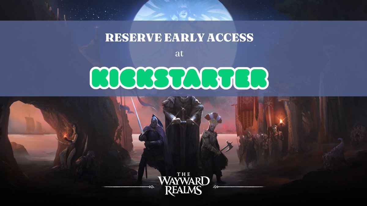 OnceLostGames's tweet photo. Late pledges for The Wayward Realms are OPEN! 🔓

Reserve your digital copy today and participate in QA testing when Early Access releases! (link in replies!)

#waywardrealms #newrpgs #rpgs #videogames https://t.co/1OK157L5cA