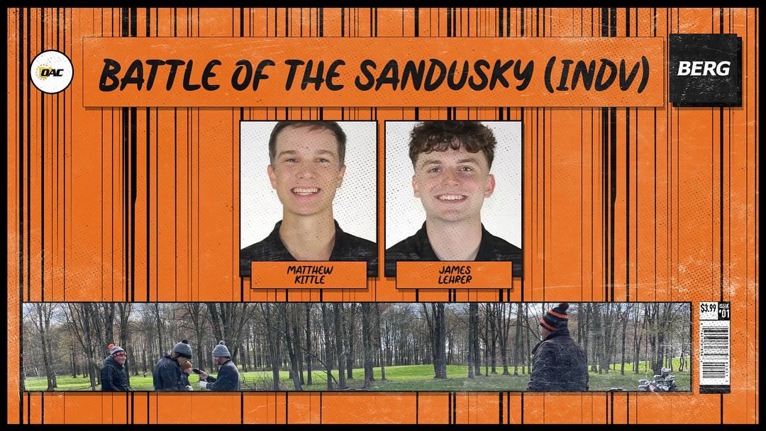 A look at the squads for today’s Tri-Match against Tiffin and Baldwin Wallace! 

#GoBerg